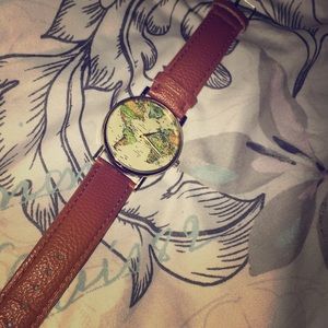 Watch with map face!